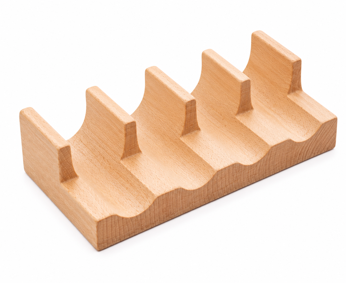 4 PC Light Wood Sushi Taco Holder sushi taco holder
