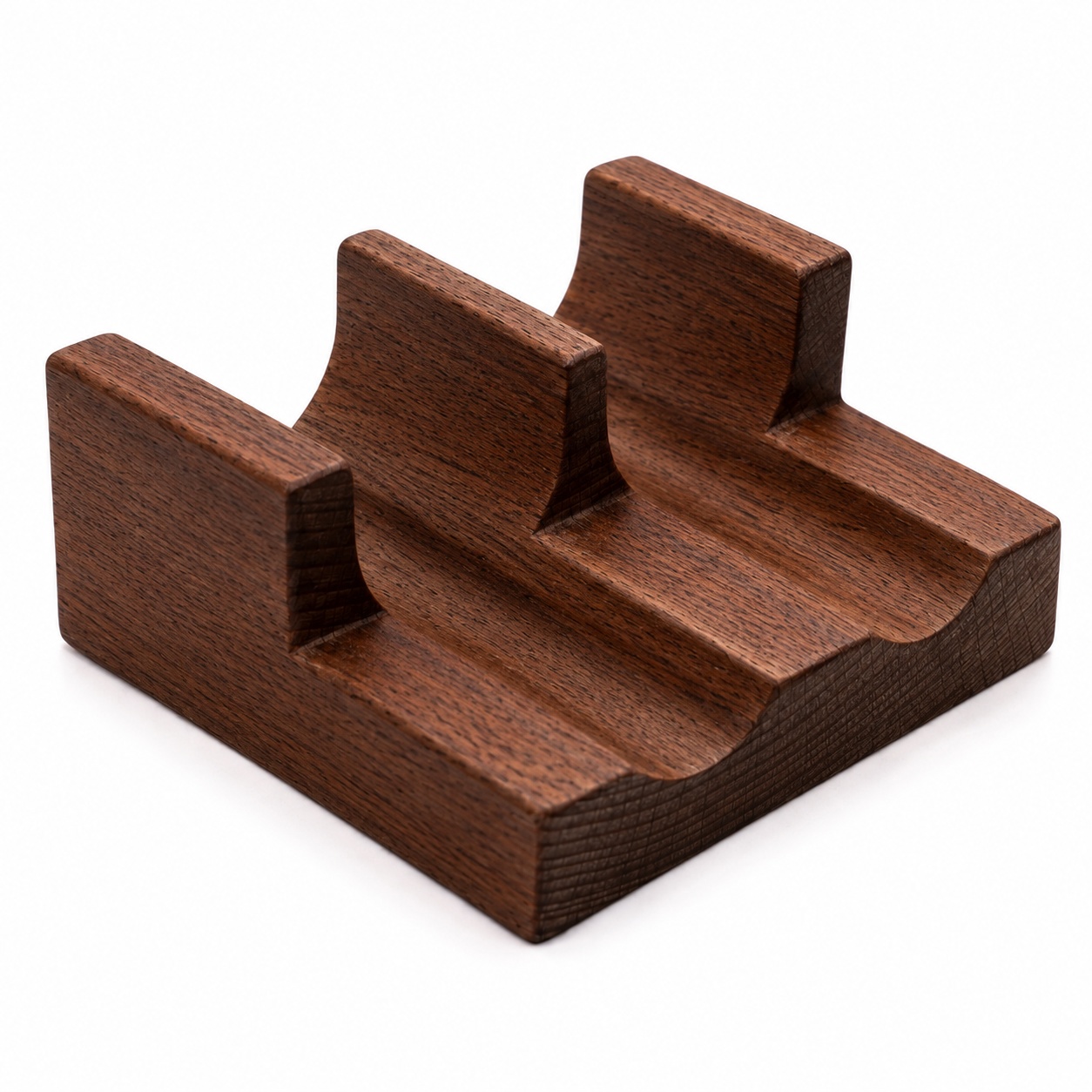 2 PC Walnut Wood Sushi Taco Holder sushi taco holder